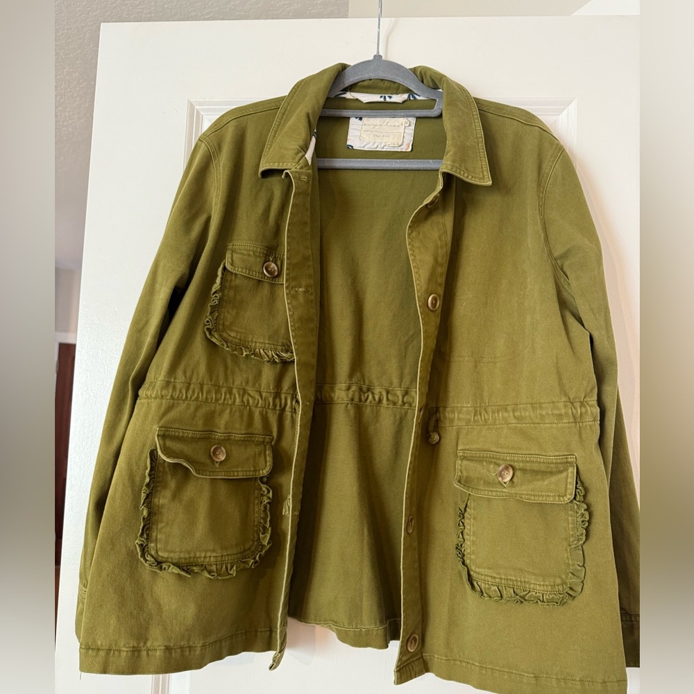 Women’s Olive Green Utility Jacket